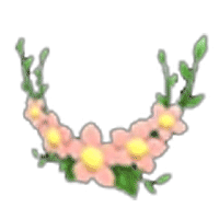 Flower Wreath Pin - Rare from Spring Fest 2023